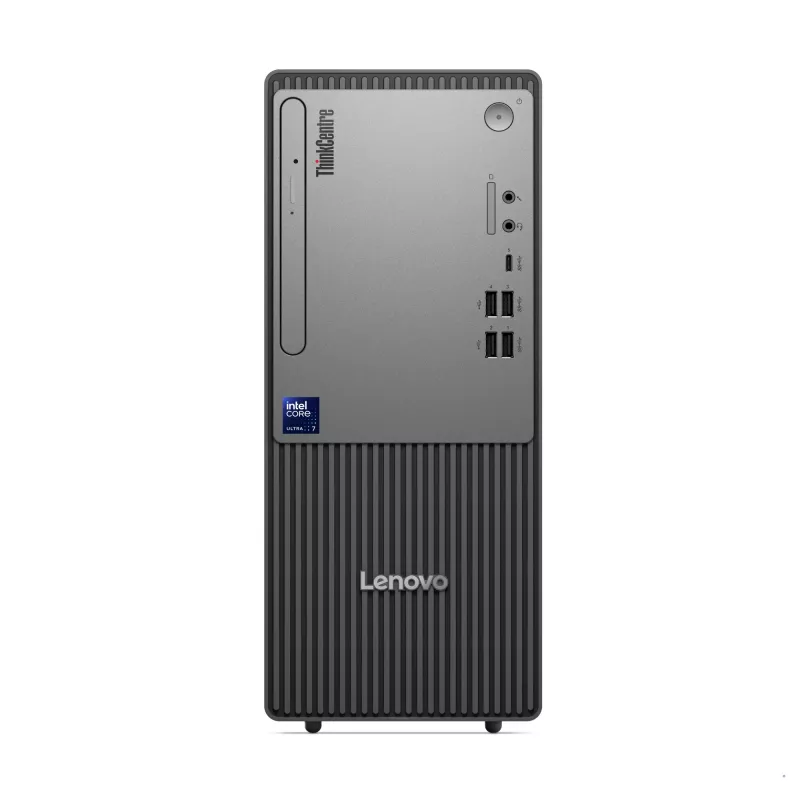 Stalinis kompiuteris Lenovo ThinkCentre neo 50t Gen 6 Intel Core Ultra 5 225, 16 GB DDR5, 512 GB SSD, Windows 11 Pro, Tower, juoda