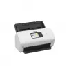 ADF skaitytuvas Brother ADS-4550W 600 x 600 DPI dvigubas CIS 60 lapų ADF 7,11 cm ekranas 48 bitų įvestis 24 bitų išvestis 5250 puslapių per dieną Juoda Balta