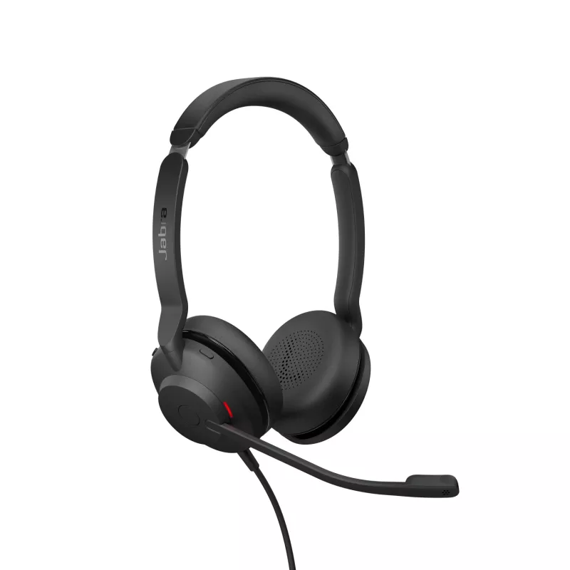 Jabra Evolve2 30 USB-C, UC Stereo, laidinės, biurui / skambučių centrui, 20–20000 Hz, 125 g, ausinės, juodos
