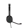 Jabra Evolve2 30 USB-C, UC Stereo, laidinės, biurui / skambučių centrui, 20–20000 Hz, 125 g, ausinės, juodos