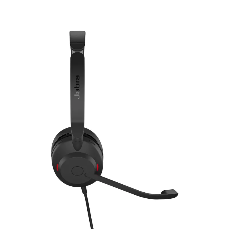 Jabra Evolve2 30 USB-C, UC Stereo, laidinės, biurui / skambučių centrui, 20–20000 Hz, 125 g, ausinės, juodos