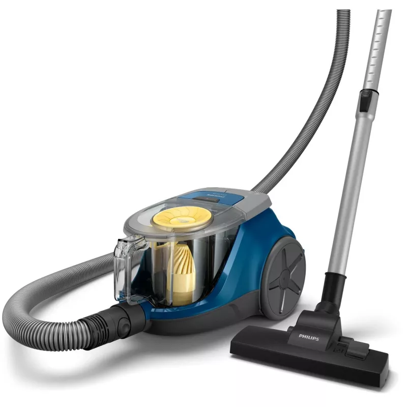 Philips 2000 serija XB2125/09 dulkių siurblys 1,3 L cilindrinis dulkių siurblys sausam valymui 850 W be maišelio