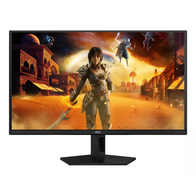 AOC G4 Q27G41ZDF kompiuterio monitorius 67,3 cm (26,5 col.) 2560 x 1440 pikselių Quad HD QD-OLED Juodas, Raudonas