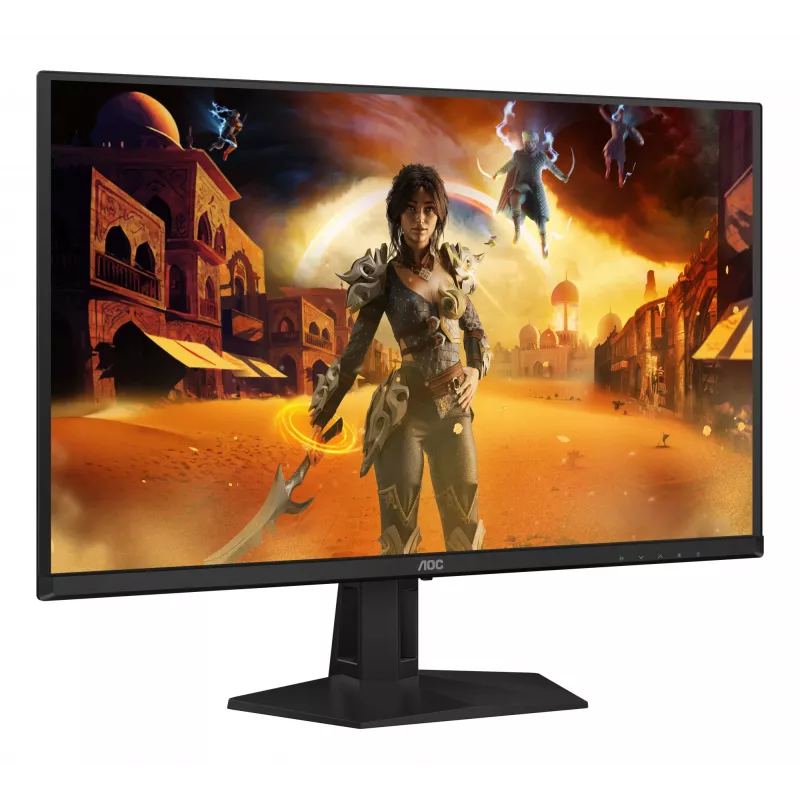AOC G4 Q27G41ZDF kompiuterio monitorius 67,3 cm (26,5 col.) 2560 x 1440 pikselių Quad HD QD-OLED Juodas, Raudonas