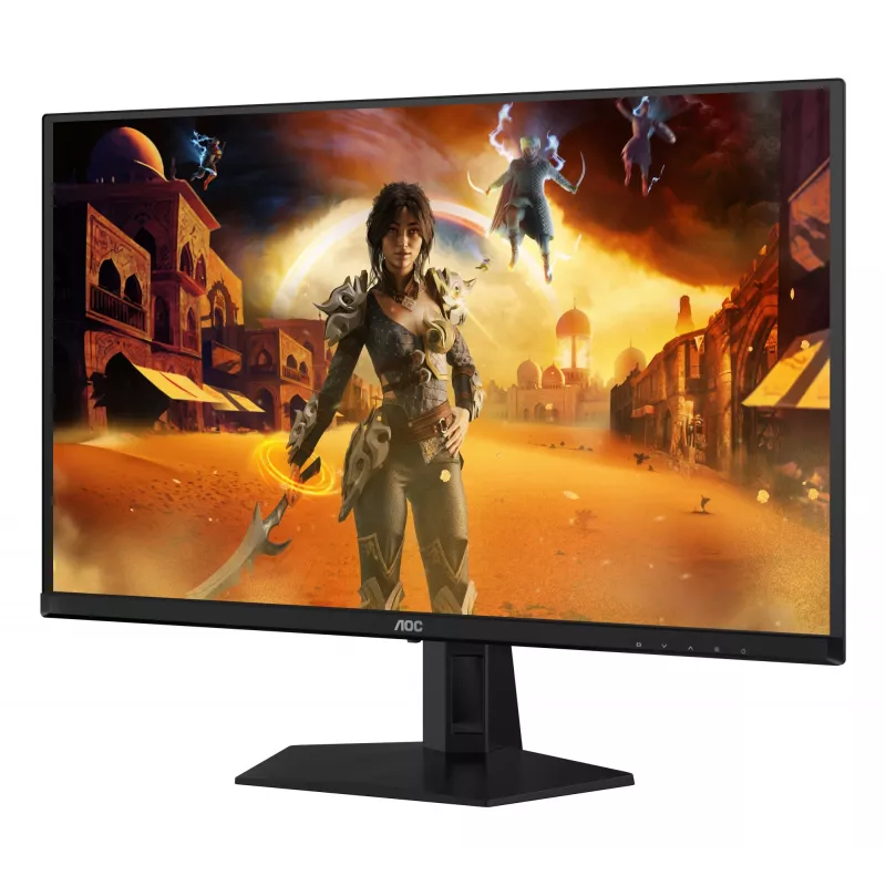 AOC G4 Q27G41ZDF kompiuterio monitorius 67,3 cm (26,5 col.) 2560 x 1440 pikselių Quad HD QD-OLED Juodas, Raudonas