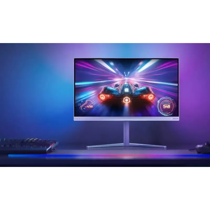 Philips Evnia 5000 kompiuterio monitorius 68,6 cm (27 colių) 3840 x 2160 pikselių 4K Ultra HD LCD baltas