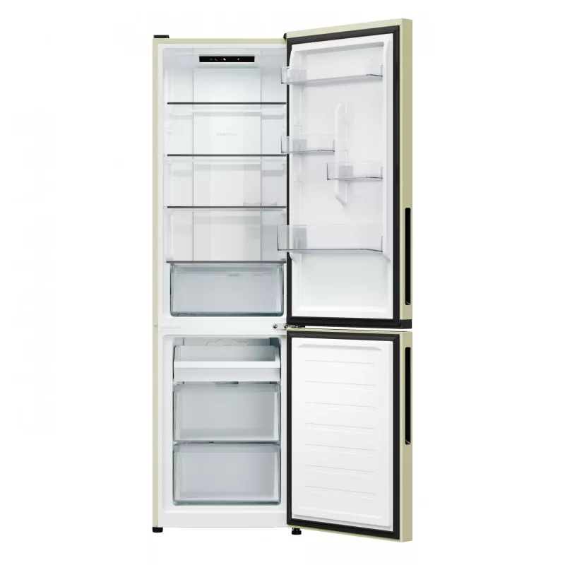 Candy CNCQ2T518EC Laisvai pastatomas 279 L Kreminės spalvos
