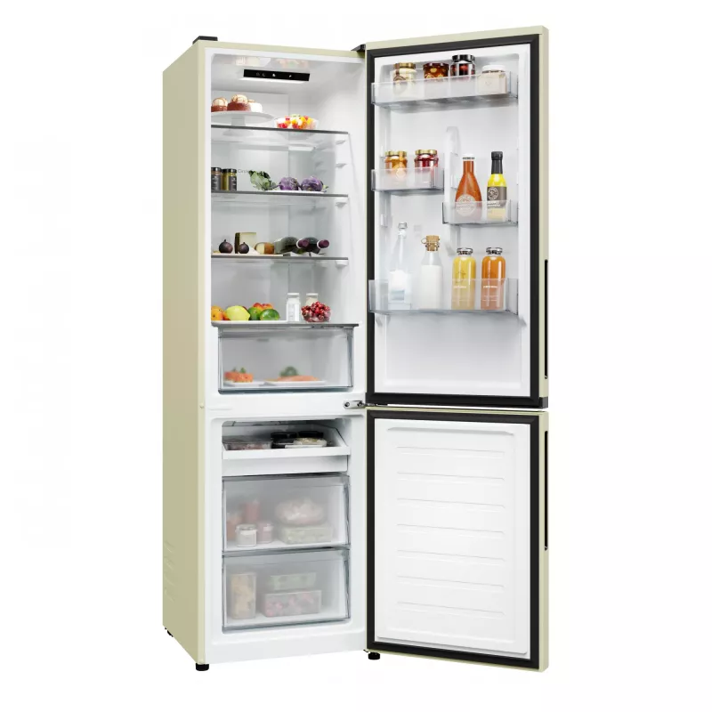 Candy CNCQ2T518EC Laisvai pastatomas 279 L Kreminės spalvos
