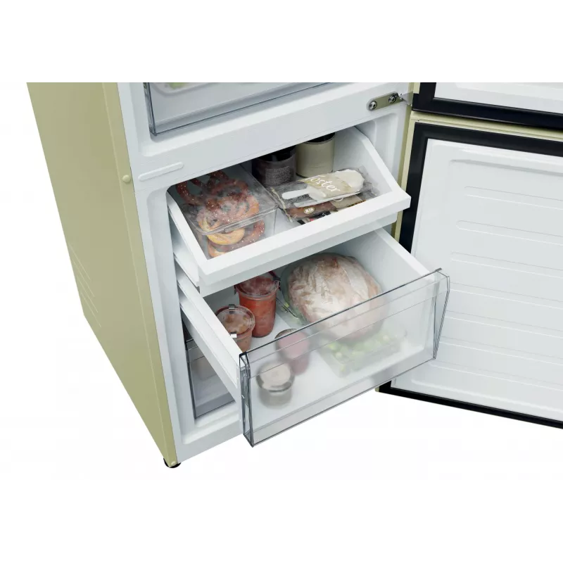 Candy CNCQ2T518EC Laisvai pastatomas 279 L Kreminės spalvos