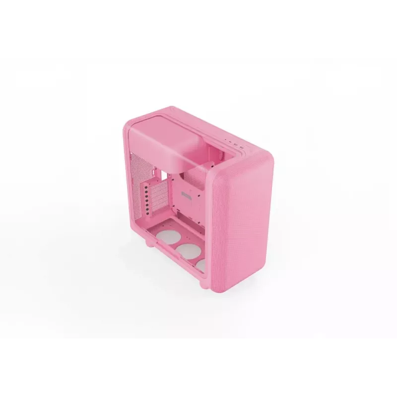 Vidutinio bokšto PC korpusas HYTE X50 Braškių pienas, modelis CS-HYTE-X50G-SM