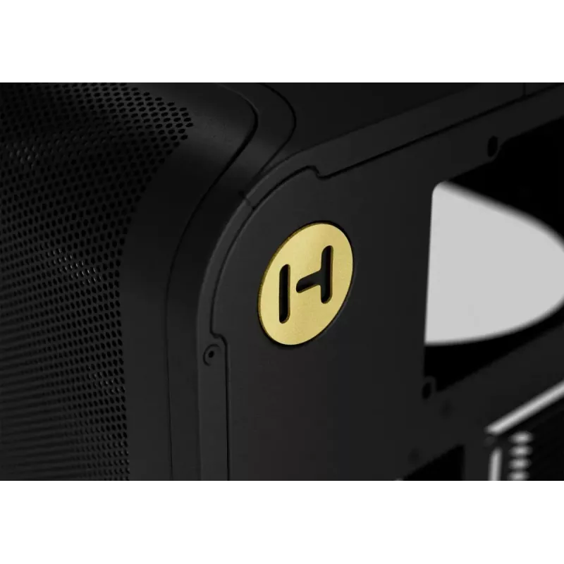 Vidutinio bokšto PC korpusas HYTE X50 Pitch Juoda