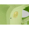 Mid Tower korpusas HYTE X50 Matcha Milk — ATX/mATX/Mini-ITX palaikymas, grūdintas stiklas, priekinis I/O