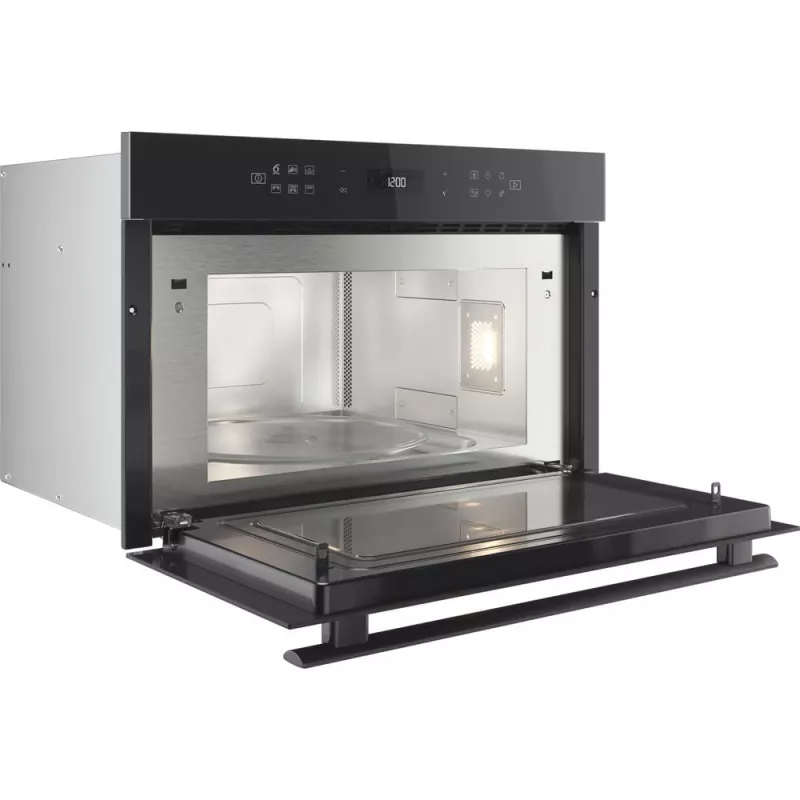 Whirlpool AMW 6440 FB juoda Grilio mikrobangų krosnelė Įmontuojama 31 L 1000 W