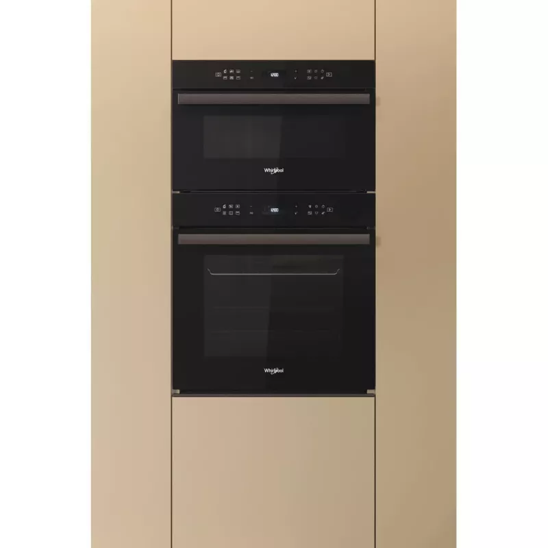 Whirlpool AMW 6440 FB juoda Grilio mikrobangų krosnelė Įmontuojama 31 L 1000 W