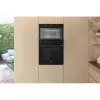 Whirlpool AMW 6440 FB juoda Grilio mikrobangų krosnelė Įmontuojama 31 L 1000 W