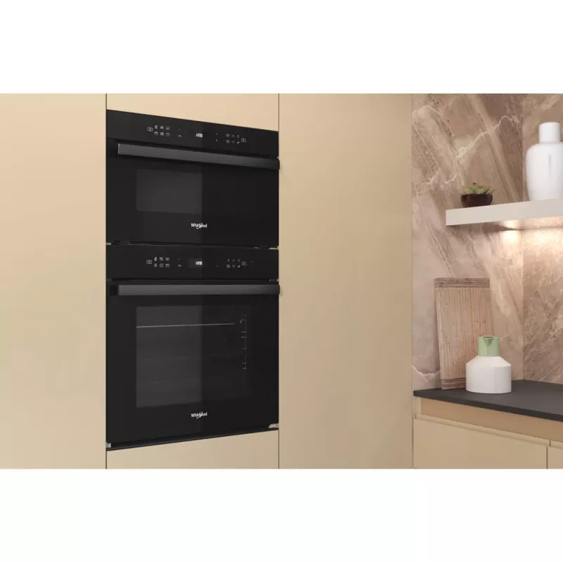 Whirlpool AMW 6440 FB juoda Grilio mikrobangų krosnelė Įmontuojama 31 L 1000 W