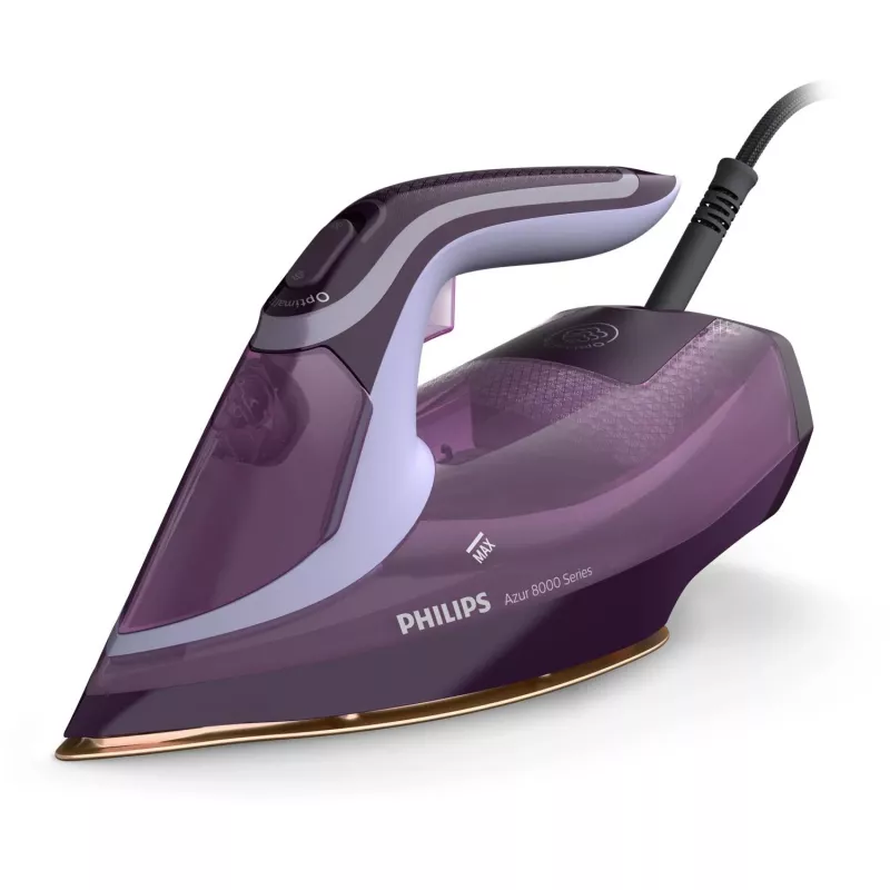 Philips 8000 serijos DST8021/30 lygintuvas Garinis lygintuvas SteamGlide Elite padas 3000 W Violetinė
