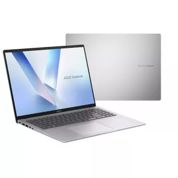 Nešiojamasis kompiuteris ASUS Vivobook 16 M1607KA-MB150W — 16 colių IPS WUXGA 1920×1200, AMD Ryzen AI 5, 16GB DDR5, 512GB SSD, Radeon, Windows 11 Home