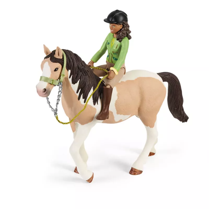 Veiksmo / nuotykių Schleich HORSE CLUB Saros stovyklavimo nuotykis
