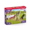 Veiksmo / nuotykių Schleich HORSE CLUB Saros stovyklavimo nuotykis