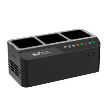 Autel kelių įkroviklis EVO Max serijai modelis 102002545 — 3 baterijų, USB-C, 120 W įkrovimo galia, 100–240 V įėjimas