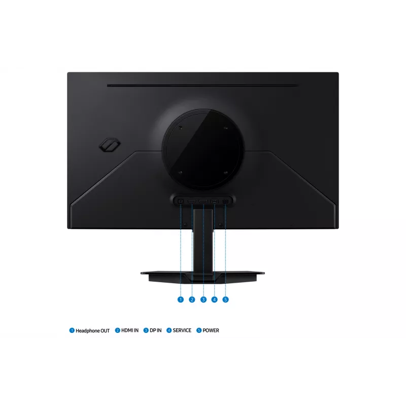 Samsung S27FG506SU kompiuterio monitorius 68,6 cm (27 colių) 2560 x 1440 pikselių Quad HD OLED juodas