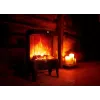 Elektrinis šildytuvas Carruzzo Q20P alyvinis radiatorius, 1800W, 15–45°C, stiklo korpusas, nuotolinio valdymo / programėlės / lietimo valdymas, laikmatis 1–12 val., sieninis arba pastatomas ant grindų, juodas