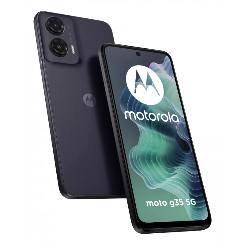 Motorola moto G35 5G 17.1 cm (6.72 colių) Dual SIM Android 14 USB Type-C 4 GB 256 GB 5000 mAh juoda