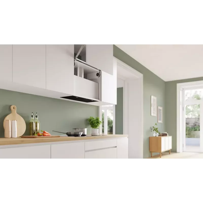 Bosch Serie 8 DLN78PC60 gartraukis įmontuojamas juodas 590 m³/h