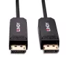 „Lindy“ 10 m hibridinis optinio pluošto DP 2.0 UHBR10 laidas, 10 m, DisplayPort, DisplayPort, vyriškas, vyriškas, 7680 x 4320 pikseliai