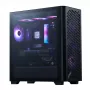 XPG VALOR AIR PRO vidutinio dydžio korpusas, Midi Tower, PC, juoda, ATX, EATX, micro ATX, Mini-ATX, SPCC, grūdintas stiklas, įvairiaspalvis