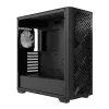 XPG VALOR AIR PRO vidutinio dydžio korpusas, Midi Tower, PC, juoda, ATX, EATX, micro ATX, Mini-ATX, SPCC, grūdintas stiklas, įvairiaspalvis