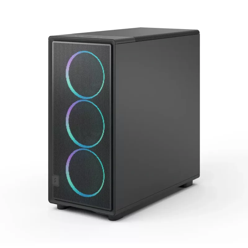 Fractal Design korpusas | Epoch XL | Juodas TG RGB šviesos atspalvis | ATX