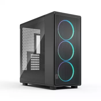 Fractal Design korpusas | Epoch XL | Juodas TG RGB šviesos atspalvis | ATX