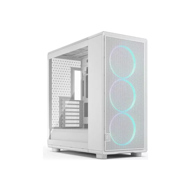 Fractal Design korpusas | Epoch XL | Baltas TG RGB skaidrus atspalvis | ATX