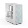 Fractal Design korpusas | Epoch XL | Baltas TG RGB skaidrus atspalvis | ATX