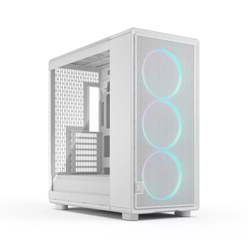 Fractal Design korpusas | Epoch XL | Baltas TG RGB skaidrus atspalvis | ATX