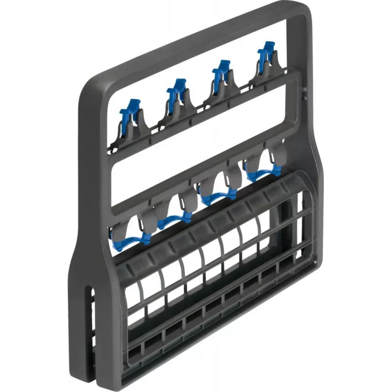 Vyno taurių laikiklis Electrolux 9029795540 — juodas, 8 taurėms, A260×P220×G330 mm