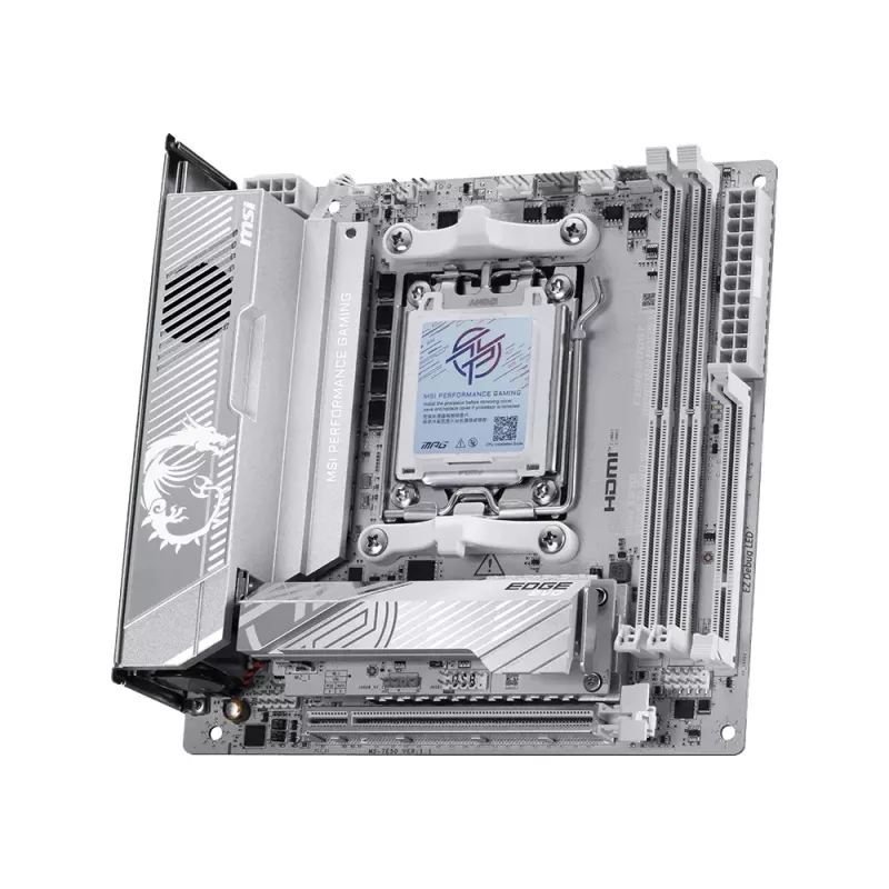 MSI MPG X870I EDGE TI EVO WIFI pagrindinė plokštė AMD X870 Socket AM5 mini ATX