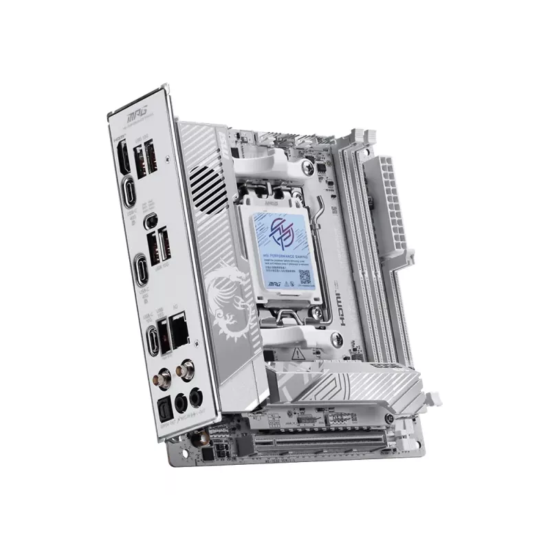 MSI MPG X870I EDGE TI EVO WIFI pagrindinė plokštė AMD X870 Socket AM5 mini ATX