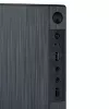 PC case Akyga AK35BK Micro Tower, Micro-ATX/Flex-ATX/Mini-ITX, maks. GPU 25 cm, maks. CPU aušintuvas 14 cm, 2×3,5 col. + 2×2,5 col. lizdai, USB 2.0×2, juoda