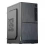 PC case Akyga AK35BK Micro Tower, Micro-ATX/Flex-ATX/Mini-ITX, maks. GPU 25 cm, maks. CPU aušintuvas 14 cm, 2×3,5 col. + 2×2,5 col. lizdai, USB 2.0×2, juoda
