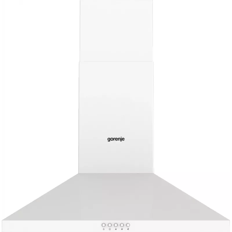 Gorenje KH60A F2LB WH WHC629E4W RL_G400, 450 m³/h, Recirkuliacinis / Su oro ištraukimu, C, A, B, 65 dB
