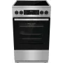 Gorenje GECS5C70XA viryklė Laisvai pastatoma viryklė Elektrinė Keraminė kaitlentė Nerūdijantis plienas