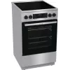 Gorenje GECS5C70XA viryklė Laisvai pastatoma viryklė Elektrinė Keraminė kaitlentė Nerūdijantis plienas