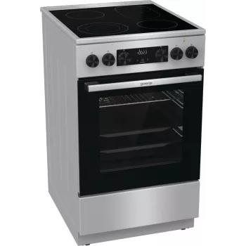 Gorenje GECS5C70XA viryklė Laisvai pastatoma viryklė Elektrinė Keraminė kaitlentė Nerūdijantis plienas