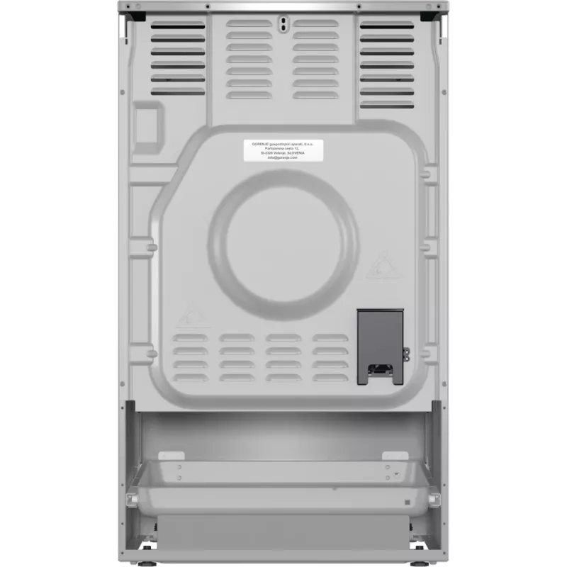 Gorenje GECS5C70XA viryklė Laisvai pastatoma viryklė Elektrinė Keraminė kaitlentė Nerūdijantis plienas