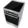 Gorenje GECS5C70XA viryklė Laisvai pastatoma viryklė Elektrinė Keraminė kaitlentė Nerūdijantis plienas