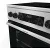 Gorenje GECS5C70XA viryklė Laisvai pastatoma viryklė Elektrinė Keraminė kaitlentė Nerūdijantis plienas