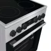 Gorenje GECS5C70XA viryklė Laisvai pastatoma viryklė Elektrinė Keraminė kaitlentė Nerūdijantis plienas